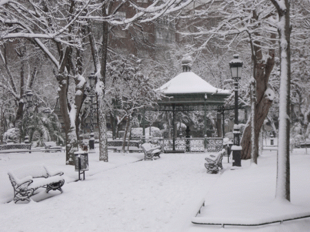 Fuente agria nevada